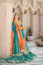 Noor-e-Henna  |  Mehndi Dress - Image 3