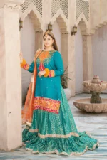 Noor-e-Henna  |  Mehndi Dress - Image 8