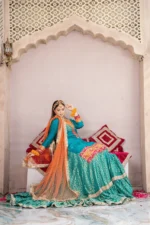 Noor-e-Henna  |  Mehndi Dress - Image 4