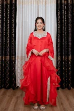 SATIN FLAPPER SET - FRESH RED - Image 8