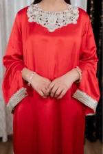 SATIN FLAPPER SET - FRESH RED - Image 6