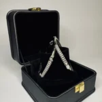 RHODIUM SILVER BANGLE