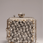 SITARA CLUTCH - SILVER