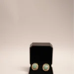 NOOR EARRING SET - SEA GREEN