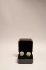 NOOR EARRING SET - SEA GREEN
