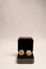 NOOR EARRING SET - SAGE GREEN - Image 2