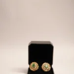 NOOR EARRING SET - SAGE GREEN