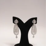 SITARA EARRING SET - CRYSTAL SILVER
