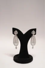 SITARA EARRING SET - CRYSTAL SILVER
