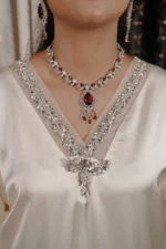 NOOR HAAR SET - RUBY RED - Image 2