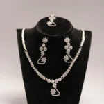 NOOR HAAR SET - DIAMANTE SILVER