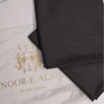 MEN'S UNSTITCHED SUIT - CHARCOAL GRAY SELF TEXTURE