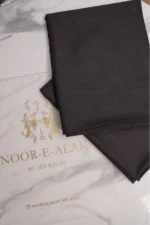 MEN'S UNSTITCHED SUIT - CHARCOAL GRAY SELF TEXTURE - Image 2